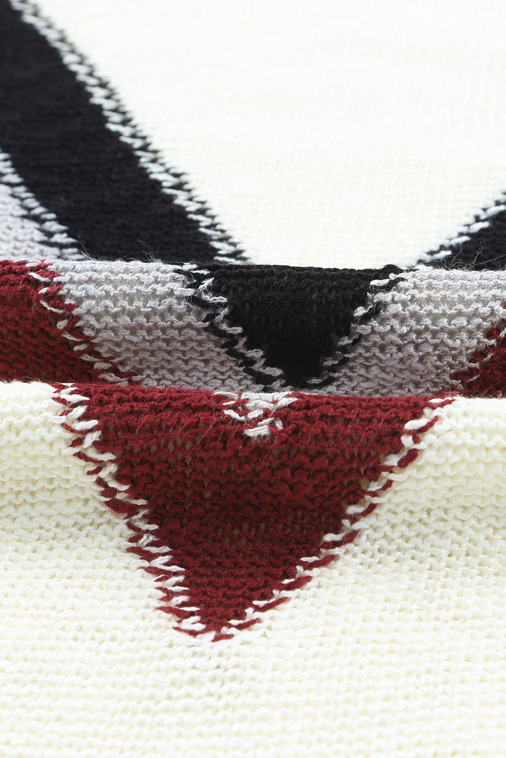 Chevron Knit Sweater - Cozy & Chic