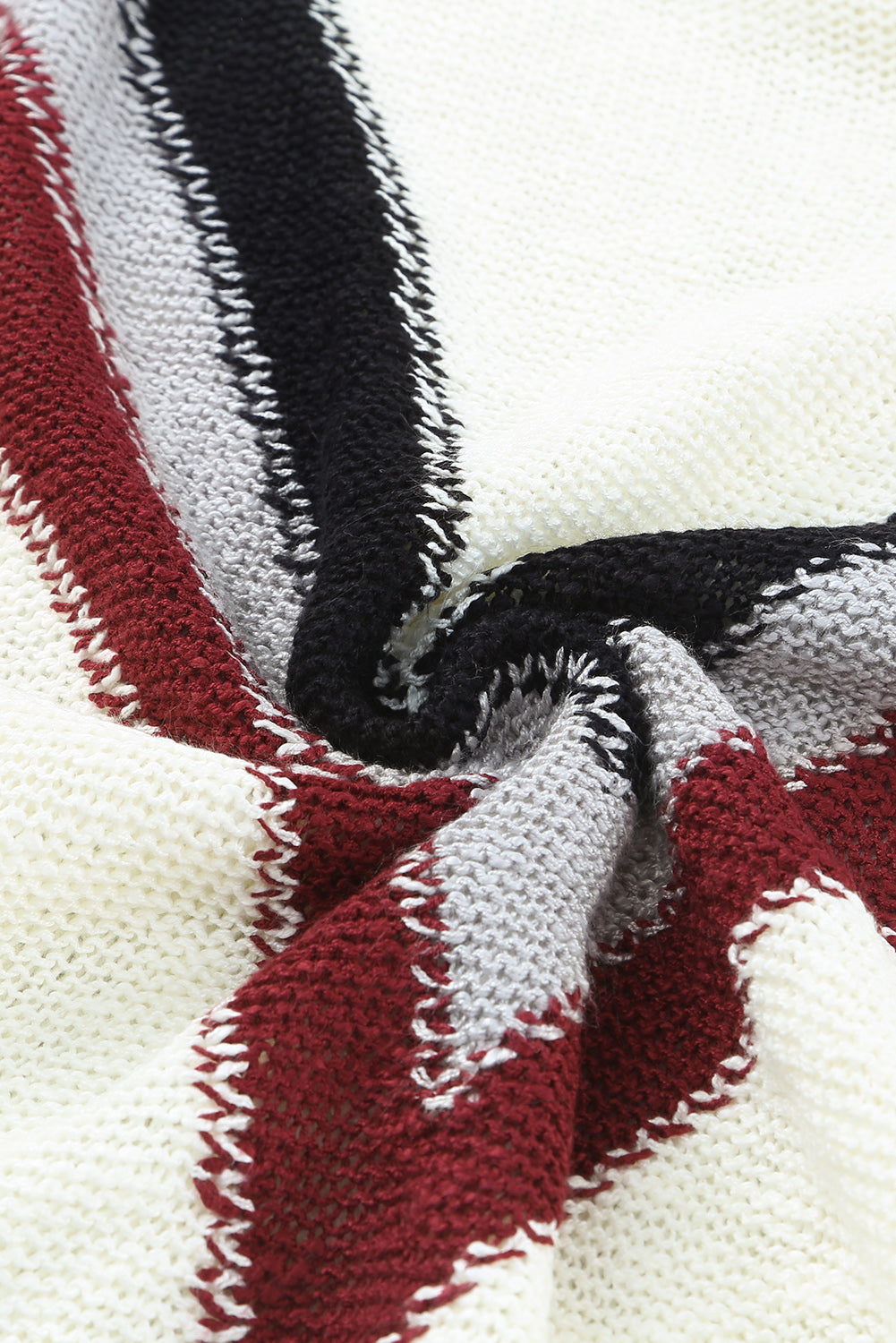 Chevron Knit Sweater - Cozy & Chic