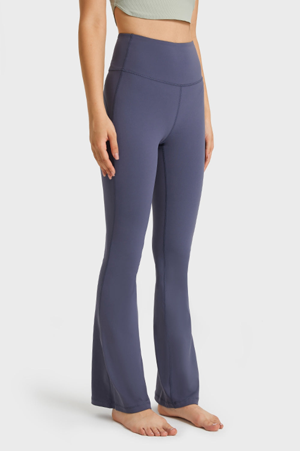 High-Waisted Flare Leggings for Yoga and Casual Wear