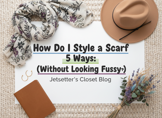 How Do I Style a Scarf 5 Ways (Without Looking Fussy)?