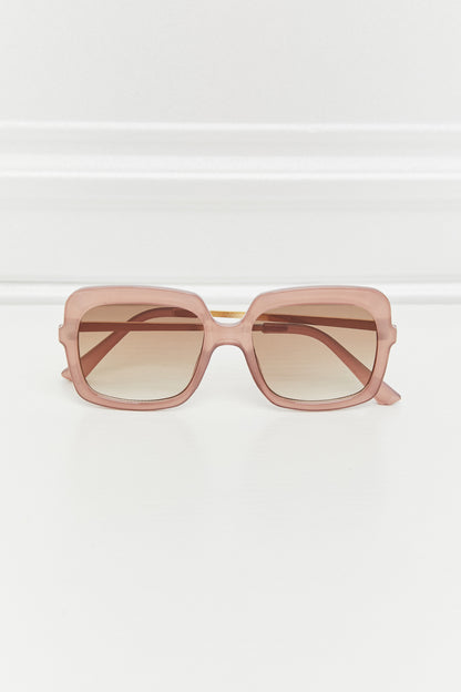 Blush Oversized Square Sunglasses