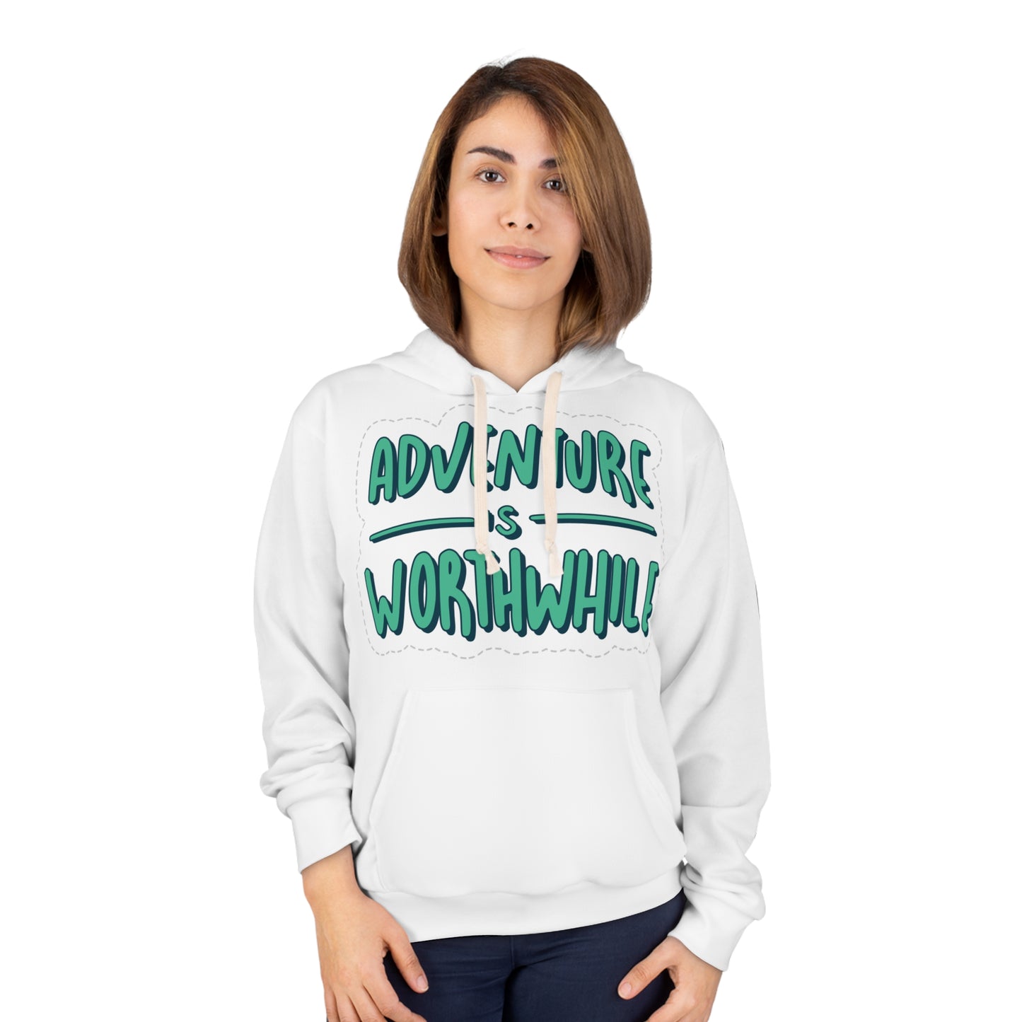 Adventure is Worthwhile | Unisex Pullover Hoodie