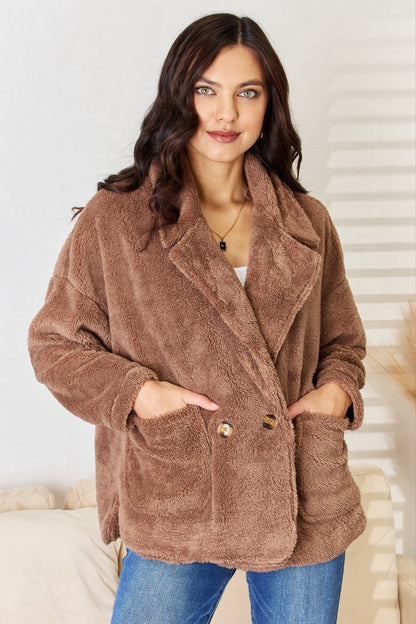 Chic Teddy Coat – Ultra-Soft & Stylish Outerwear