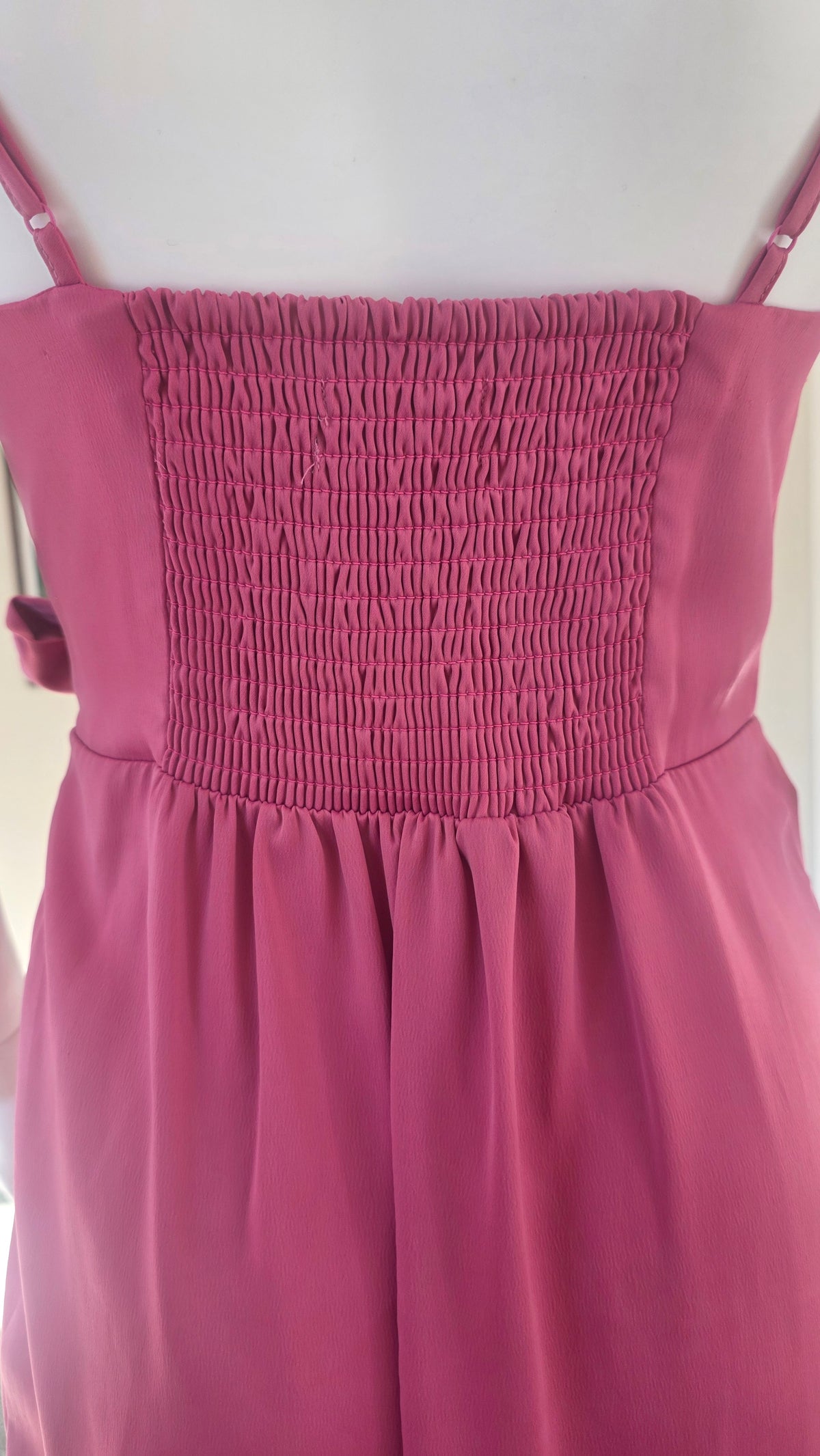 Urban Outfitters Fuchsia Pink Sleeveless Wrap Midi Dress – Size M