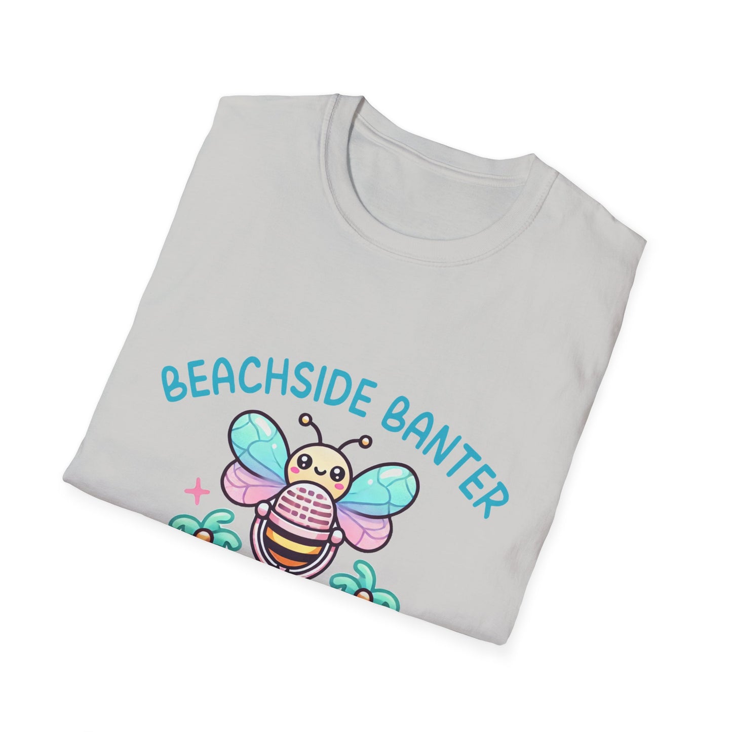 Beachside Banter with Bee Graphic Tee – Fun and Vibrant, Available in Multiple Colors