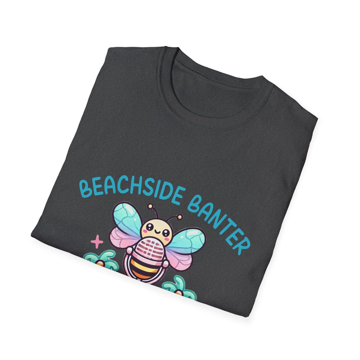 Beachside Banter with Bee Graphic Tee – Fun and Vibrant, Available in Multiple Colors