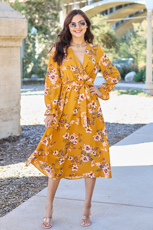 Golden Hour Wrap Dress – The Perfect Travel Dress