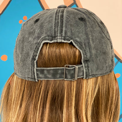 “Cool Mom” Distressed Baseball Cap (Washed Dad Hat)