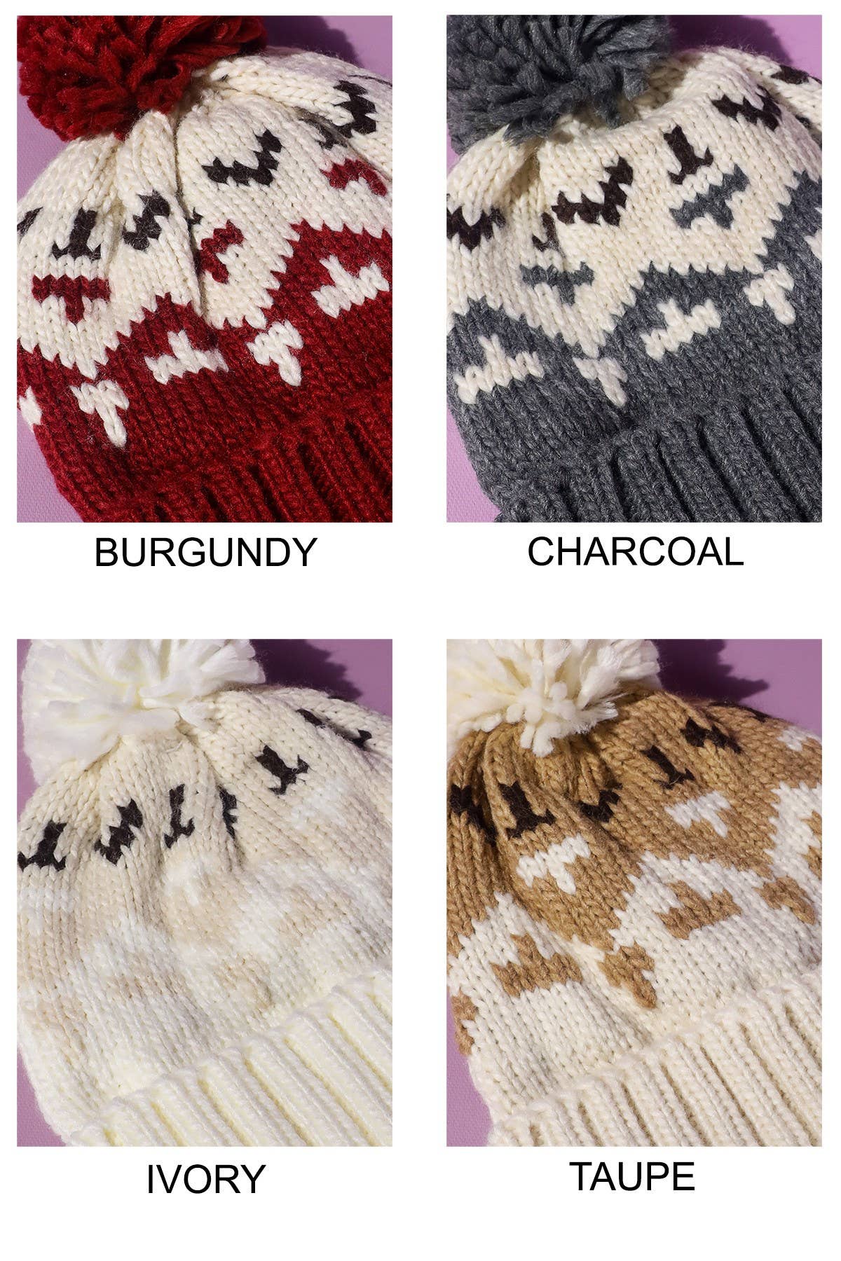 Cable Knit Pom Beanie (Soft Winter Hat | 3 Colors)