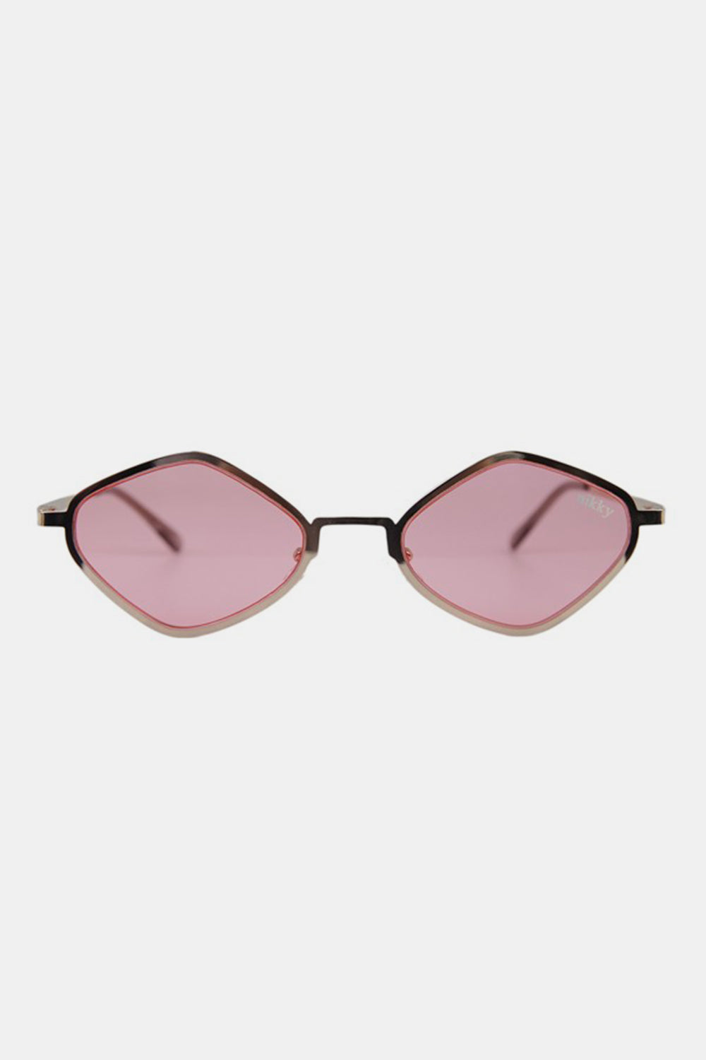 Geometric Frame Sunglasses