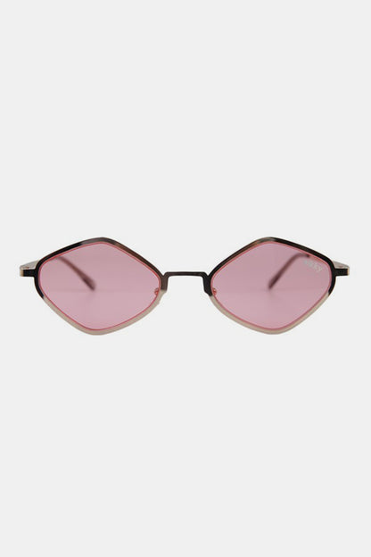 Geometric Frame Sunglasses