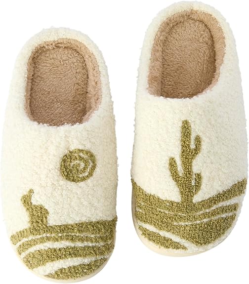 Cozy Cactus House Slippers (Soft Indoor Slip-Ons | 4 Styles)