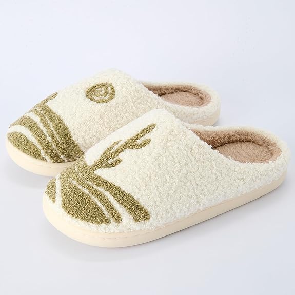 Cozy Cactus House Slippers (Soft Indoor Slip-Ons | 4 Styles)