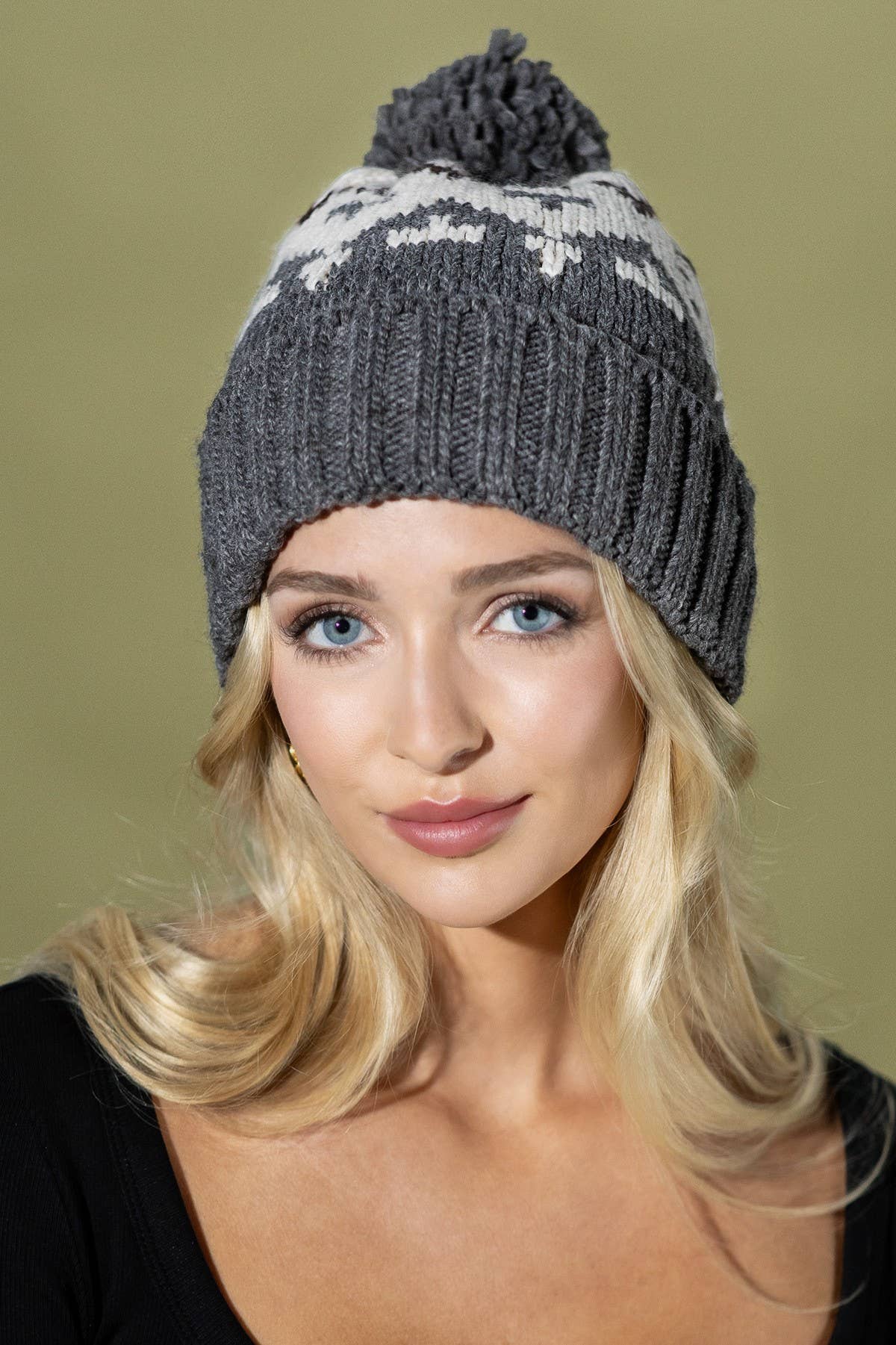 Cable Knit Pom Beanie (Soft Winter Hat | 3 Colors)