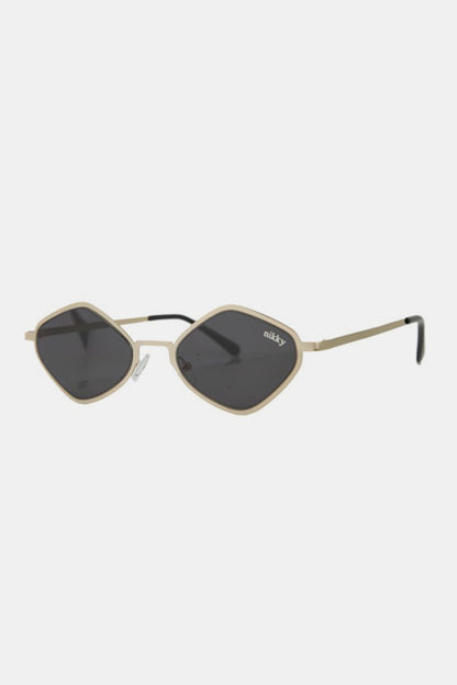 Geometric Frame Sunglasses