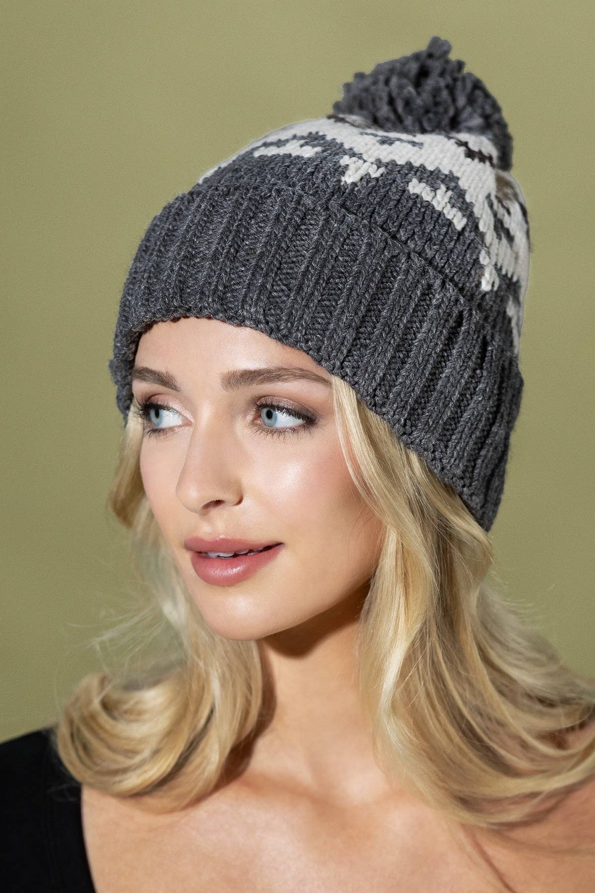 Cable Knit Pom Beanie (Soft Winter Hat | 3 Colors)