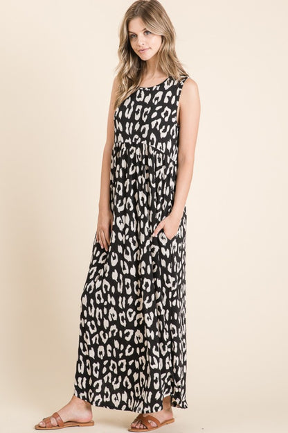 Leopard Print Maxi Dress – Effortlessly Chic & Comfy