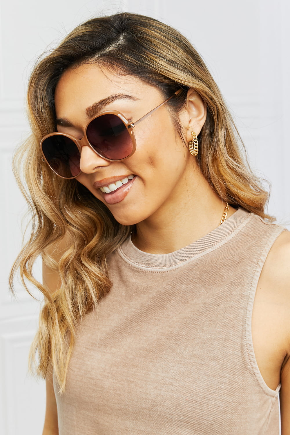 Oversized Gradient Sunglasses