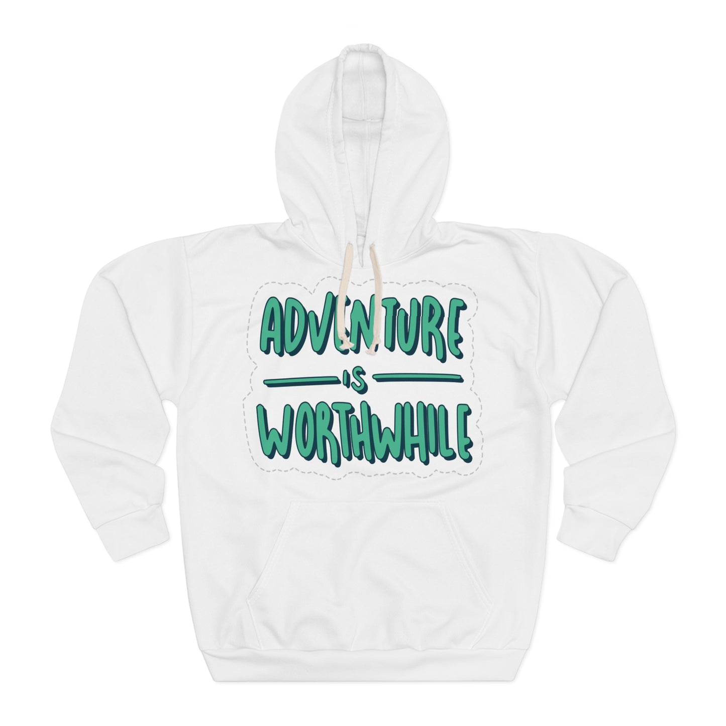 Adventure is Worthwhile | Unisex Pullover Hoodie