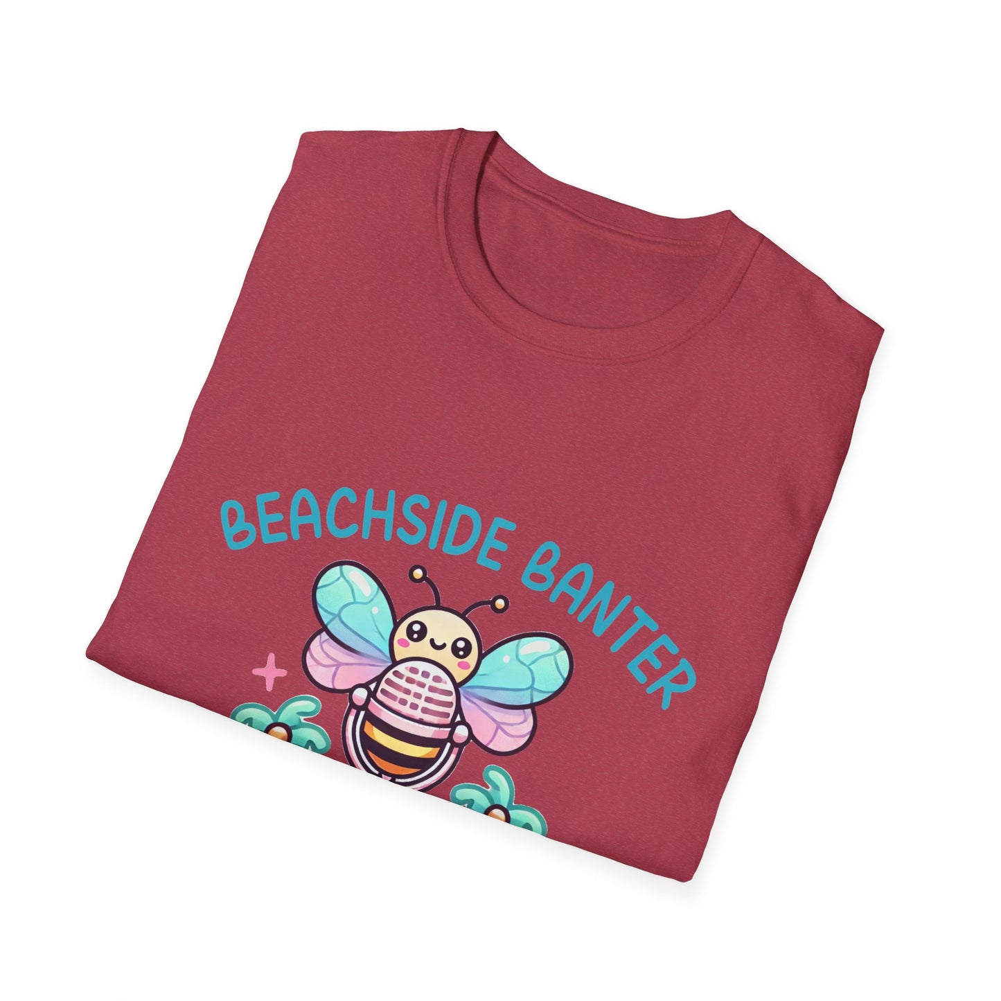 Beachside Banter with Bee Graphic Tee – Fun and Vibrant, Available in Multiple Colors