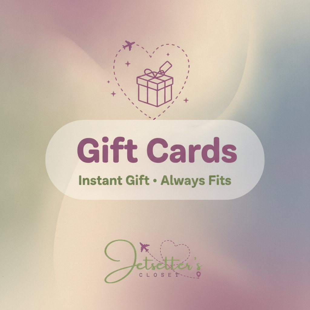 The Jetsetter’s Closet Gift Cards | Cute Boho Styles, Any Budget