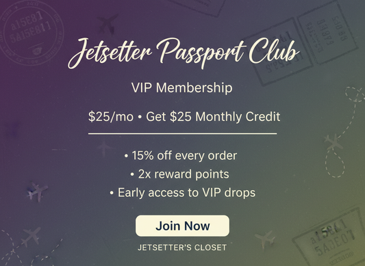 Jetsetter Passport Club VIP Membership | $25 Monthly Credit + 15% Off