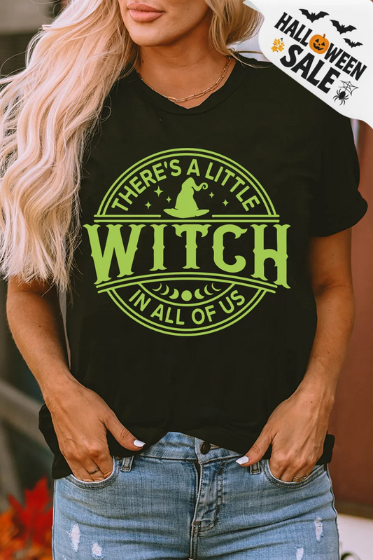 Badged - Graphic Round Neck Short Sleeve T-Shirt