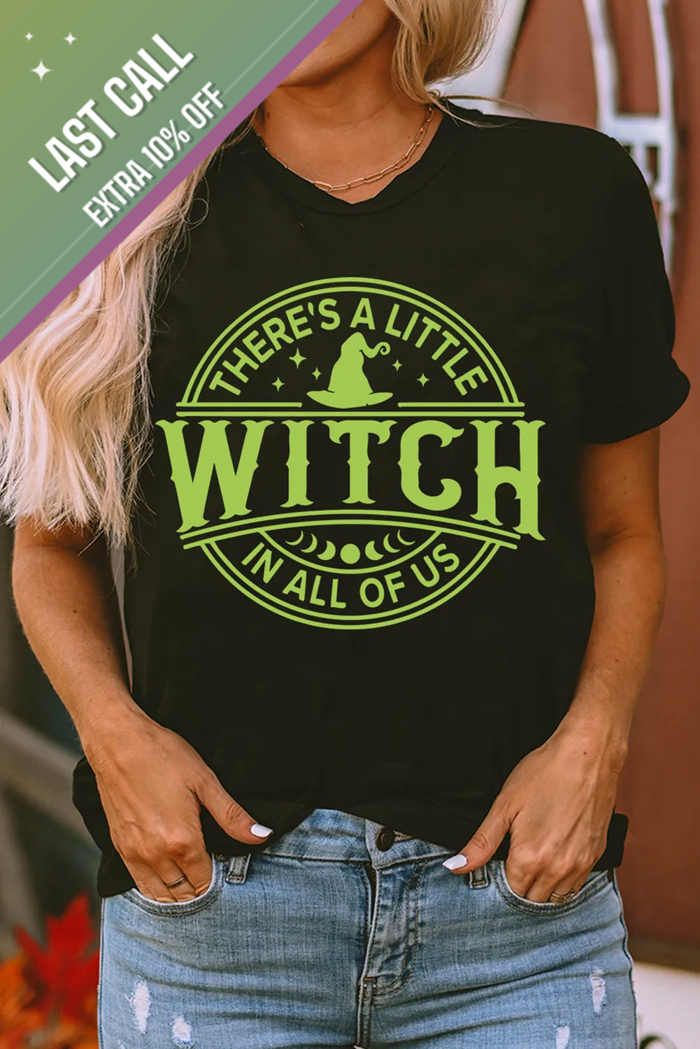 Badged - Graphic Round Neck Short Sleeve T-Shirt