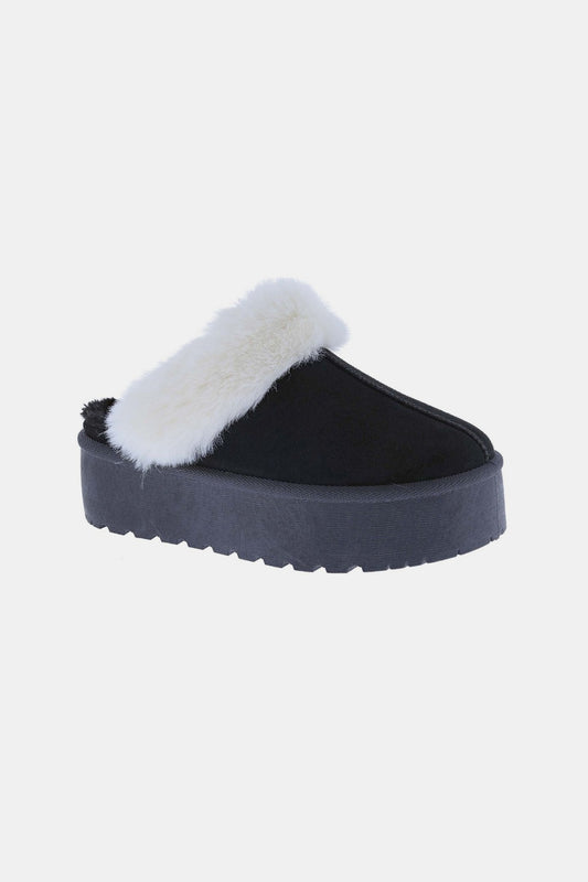 Everyday Luxe Platform Slippers