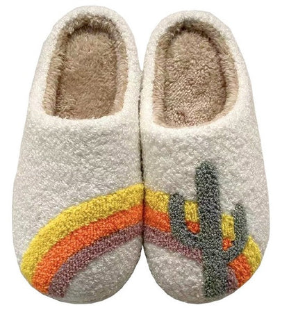 Cozy Cactus House Slippers (Soft Indoor Slip-Ons | 4 Styles)