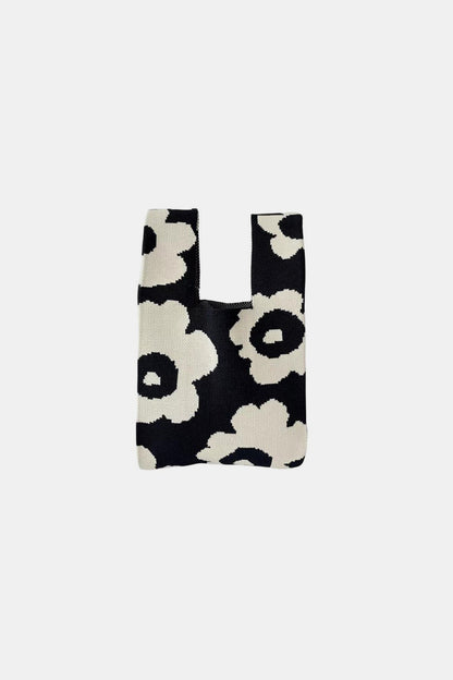 Chic Green Knot Handle Bag – Minimalist Elegance