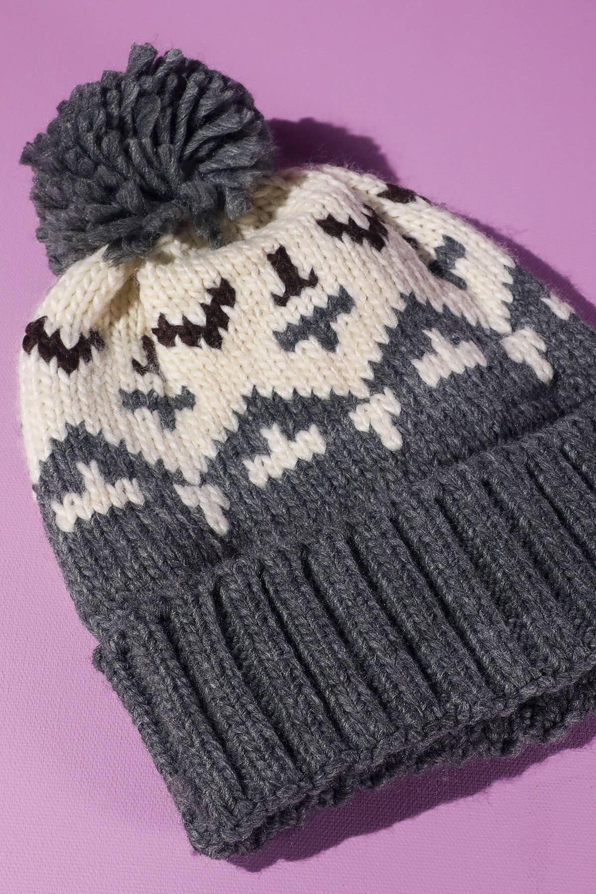 Cable Knit Pom Beanie (Soft Winter Hat | 3 Colors)